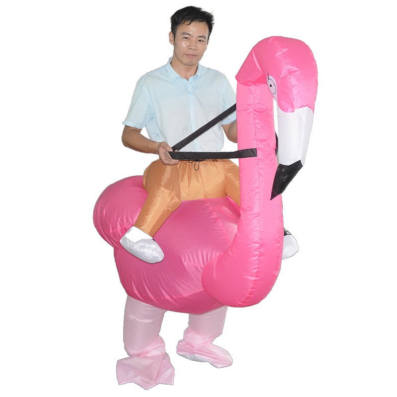 Déguisement Gonflable Flamant Rose - Adulte & Enfant